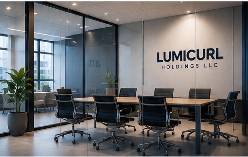 Concept illustration of a modern business meeting room